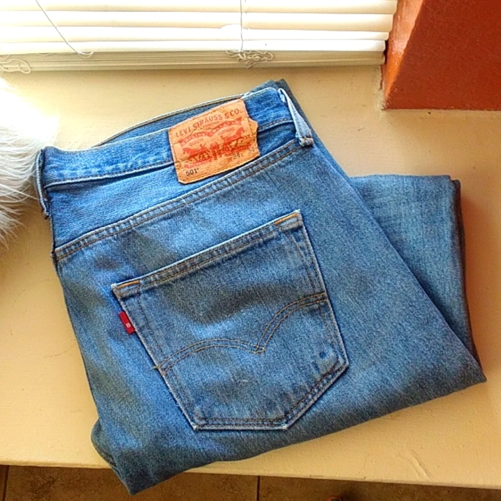 Levi 501 34/34 Light Denim